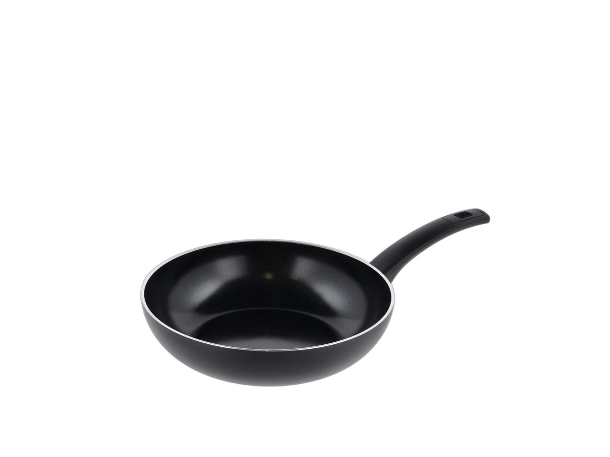 Morsø Wokpan Aluminium - PFAS-vrij - Ø 28 cm - Zwart