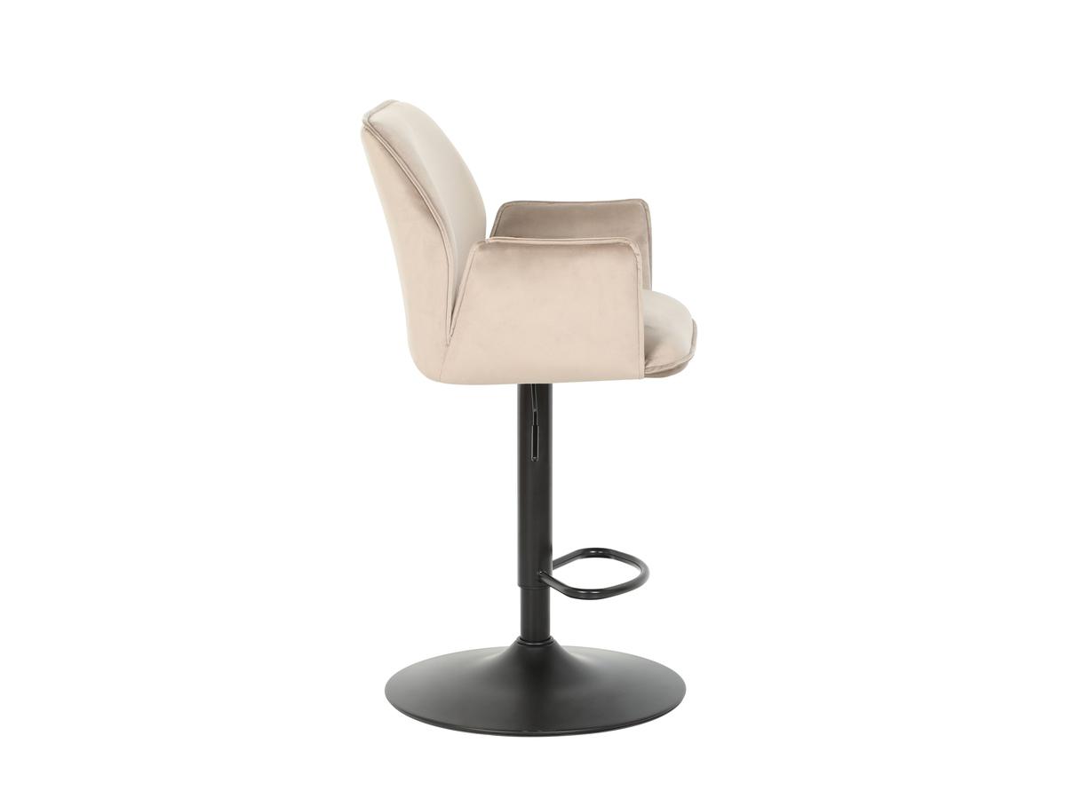 Barkruk Jill Velvet - Duopack - Taupe - 2 stuks