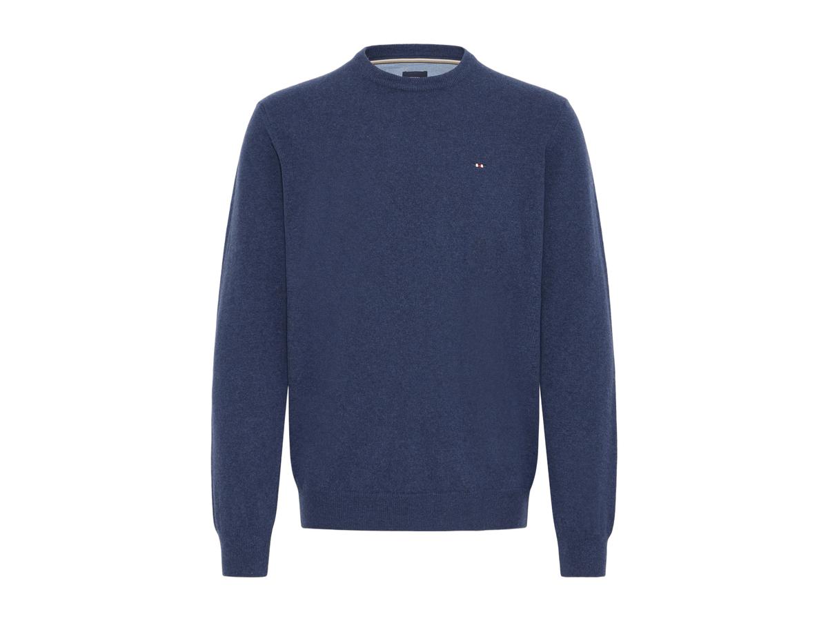 Fq1924 Fqhamilton Gebreide Trui Heren XL Dark Denim Melange