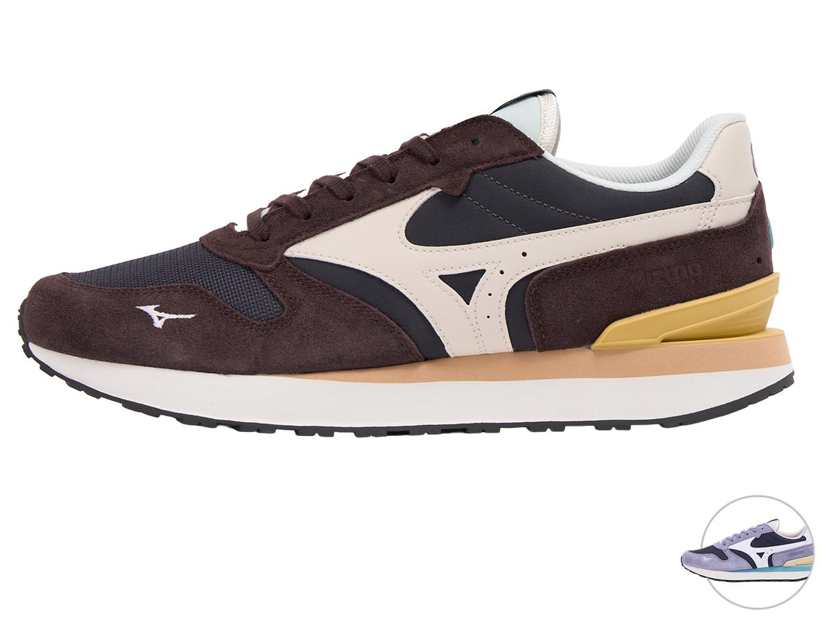 Mizuno RB87 Sneakers - Odyssey Gray/White/Blue Granit - maat 45