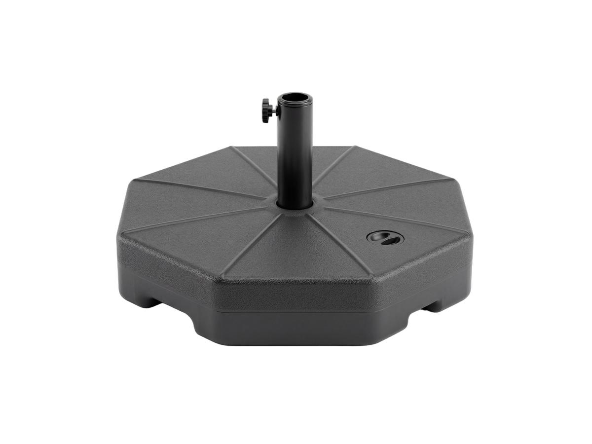 Feel Furniture Achthoek Vulbare Parasolvoet - 28 Liter - Antraciet