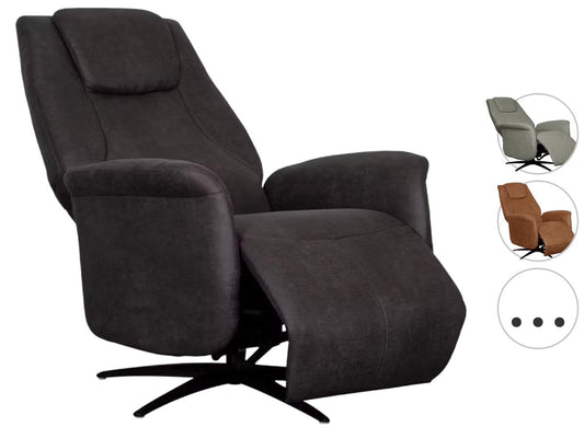 Label51 Stockholm Elektrische Fauteuil - Royal Bouclé - 77x87x112 cm - Naturel