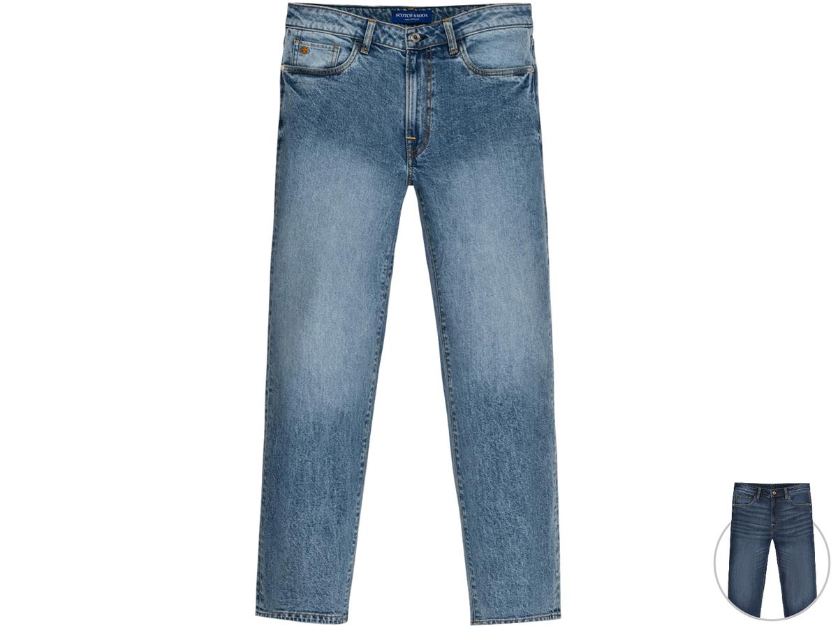 Scotch & Soda Haarlem Straight Fit Jeans W32-L32 Navy/Bright 467 SFA25VMB-21256