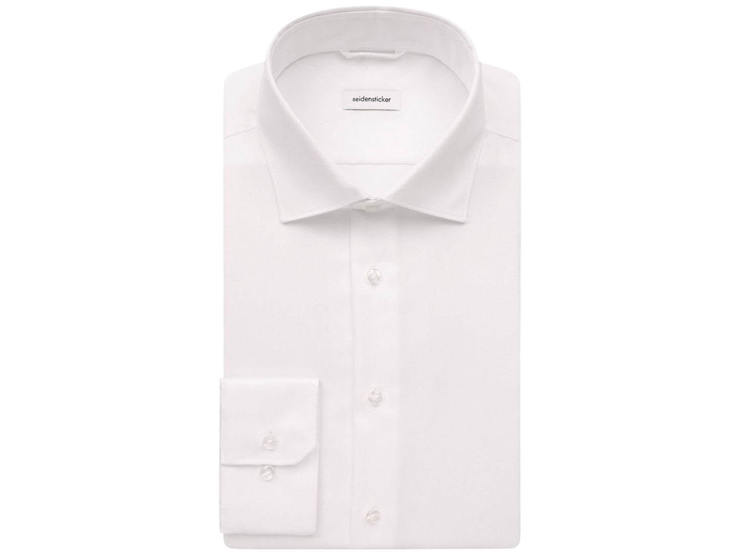 Seidensticker New Kent Business Shirt Slim Fit - Maat 38 - Wit