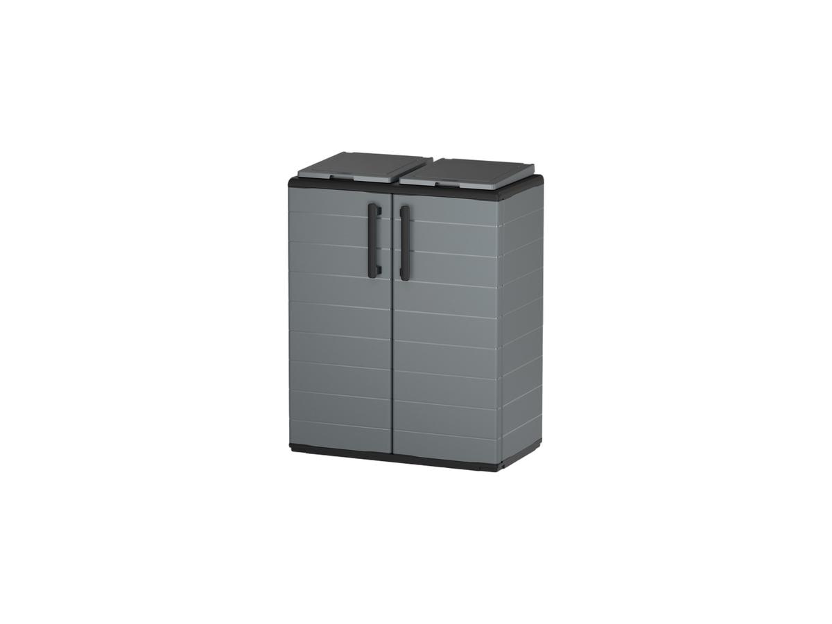 Artplast P71/ECO halfhoge kast - Kunststof - Wit - 68x37x84 cm