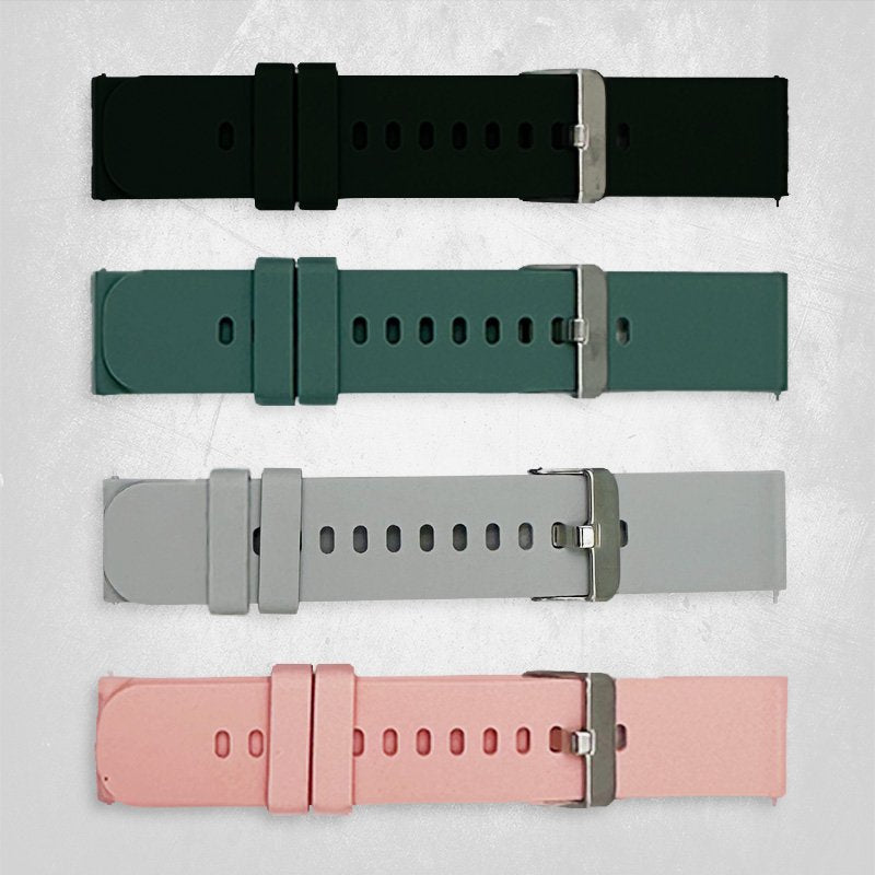 Kendox LifeTracker Vervangende Armbanden Set - 4 Kleuren - Zacht Siliconen - Comfortabele Pasvorm
