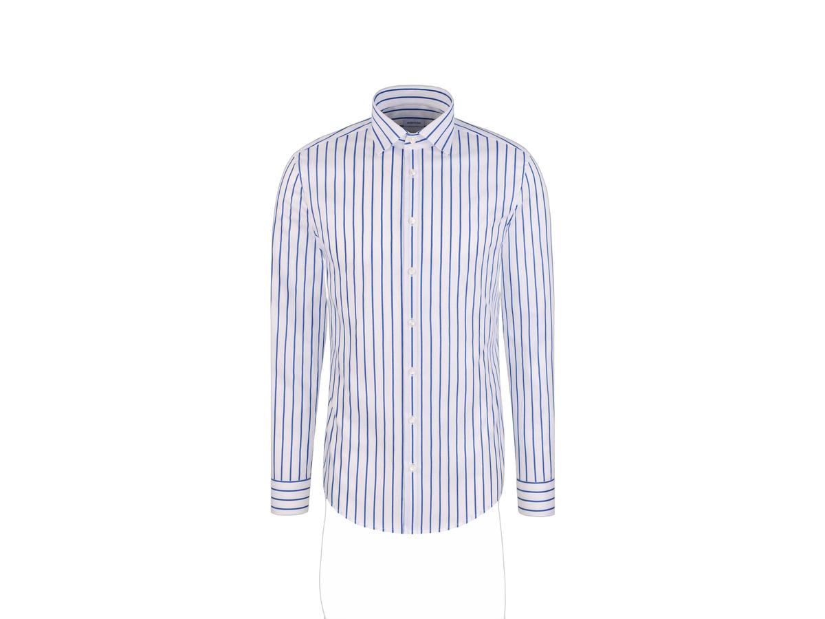 Seidensticker New Kent Slim Fit Overhemd - 38 Mid Blue 01.849889-15