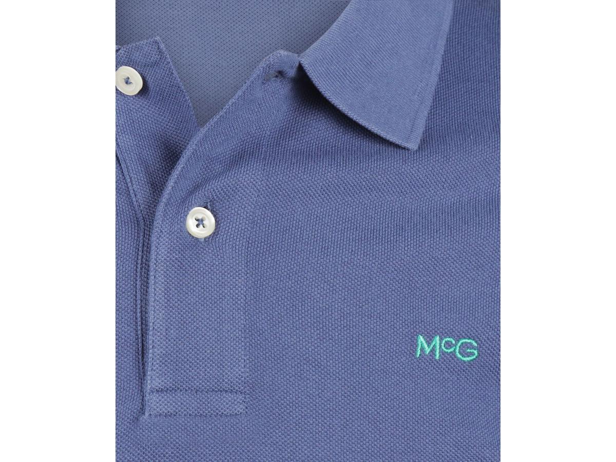 McGregor Klassiek Poloshirt - Vintage Blue - maat M