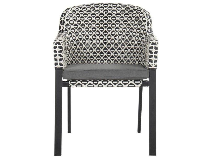 Hartman Kelly Dining Tuinstoel - Rotan - White-Black