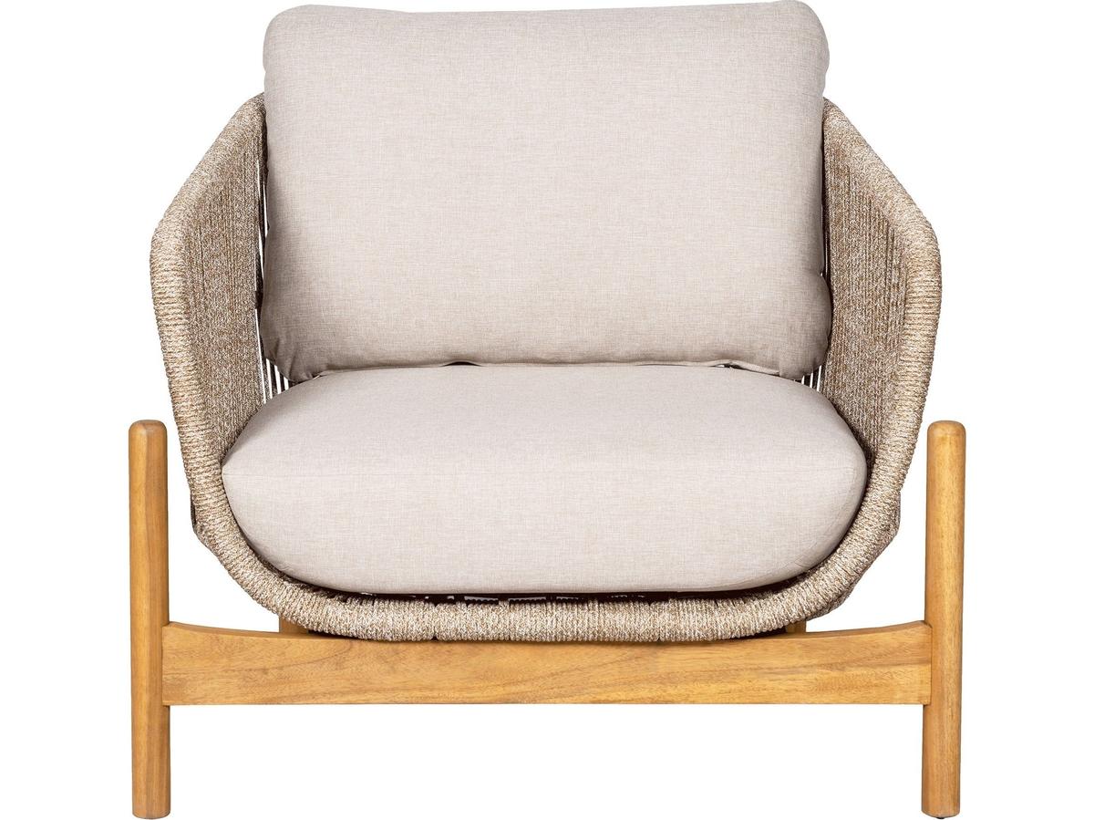 House Nordic Terracina Loungestoel - Grijs - 80x70x75 cm
