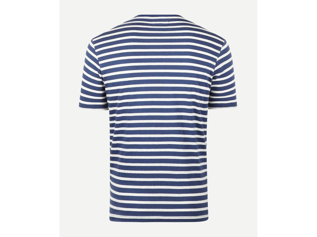McGregor Strips T-Shirt - Worker Blue - maat S