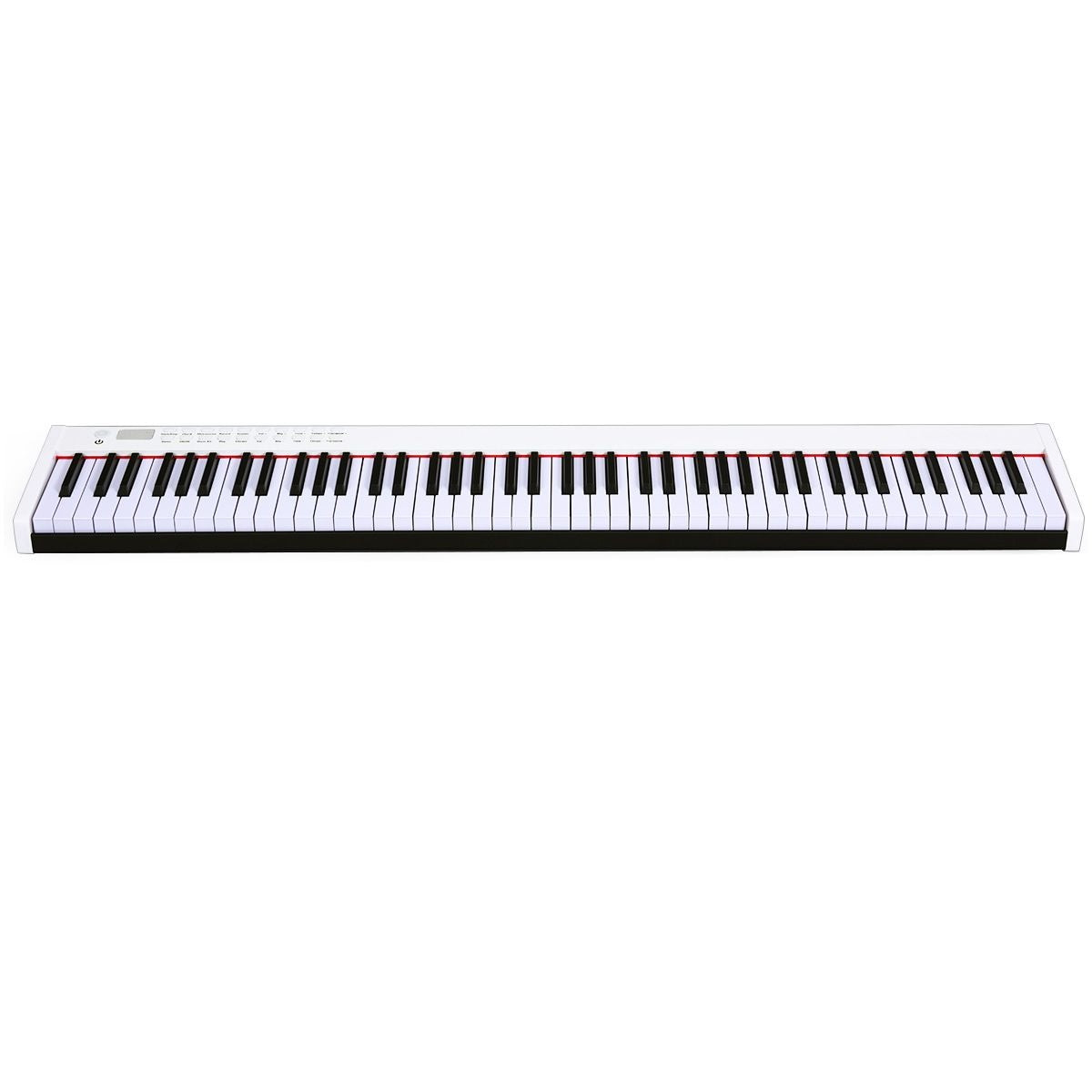 Coast Digitale Piano met 88 Toetsen Draagbaar Inclusief Tas - Wit