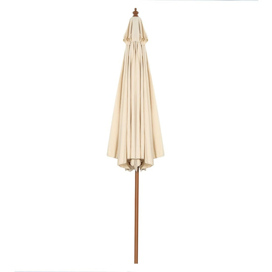 Coast Parasol met 8 Baleinen Kantelbaar - Beige - 270 cm