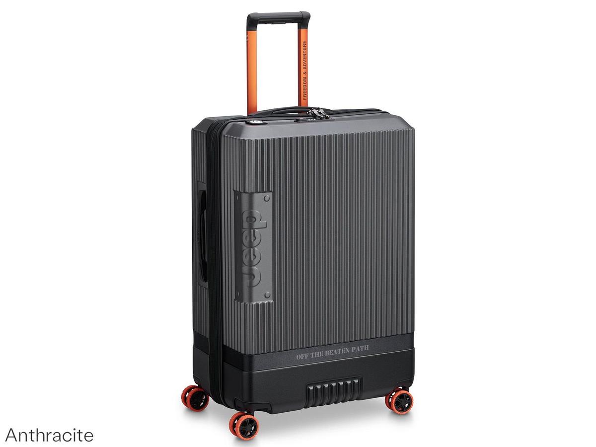 Jeep Uitbreidbare Trolley XL - 81 cm - Silver