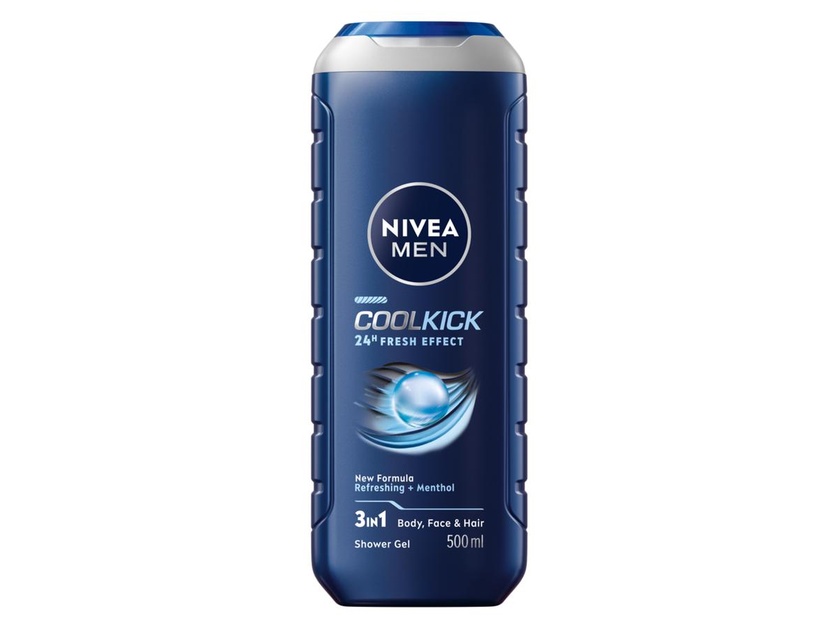 Nivea Men Douchegel Cool Kick - Verfrissende Geur - 6 x 500 ml