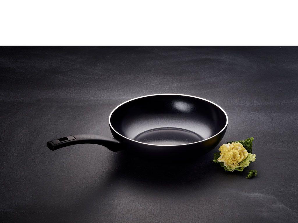 Morsø Wokpan Aluminium - PFAS-vrij - Ø 28 cm - Zwart