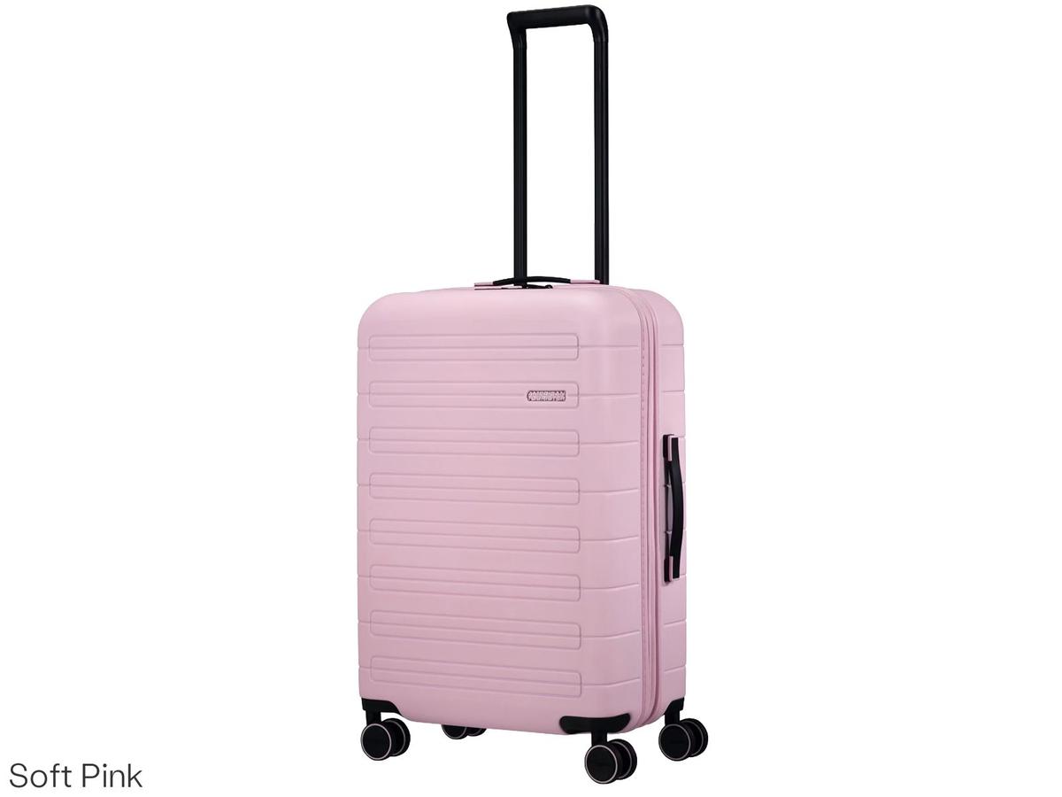 American Tourister Novastream Spinner Trolley - Uitbreidbaar - TSA Slot - maat 67 cm - Dark Slate