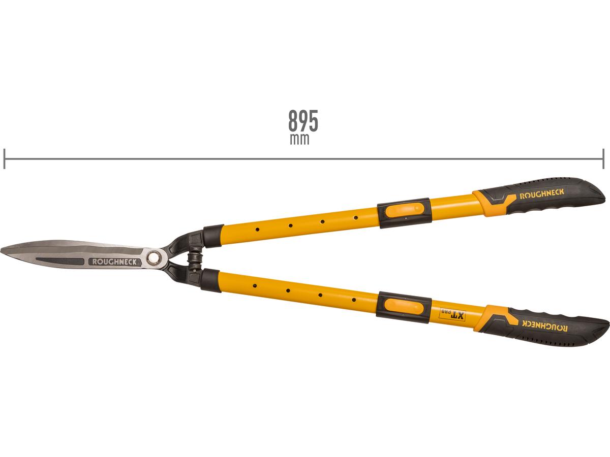 Roughneck Telescopische Heggenschaar - Verstelbaar 700-895 mm - Lichtgewicht Aluminium
