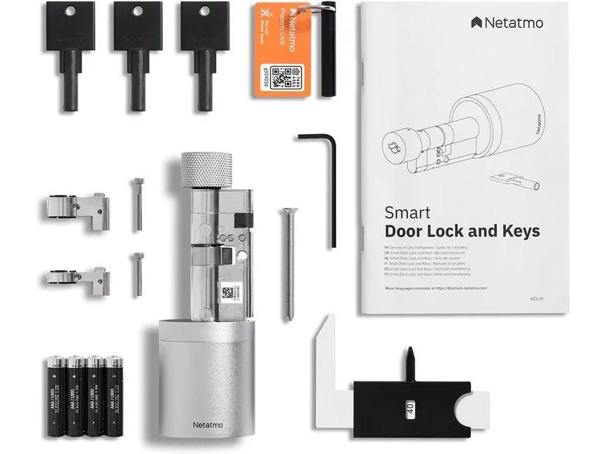 Netatmo Elektrisch Slim Deurslot NDL01 - Refurbished - Connected Lock met Smart Keys