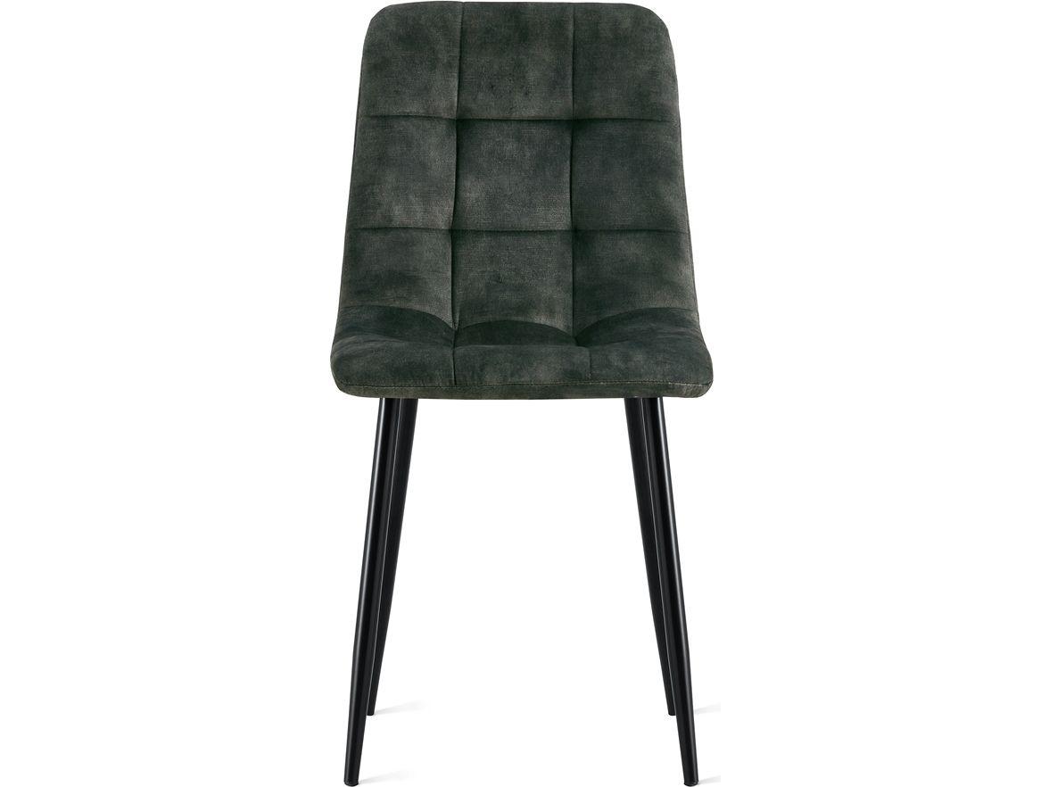 Multifurn Yerevan Eetkamerstoel - Duopack - Velvet Groen - Set van 2