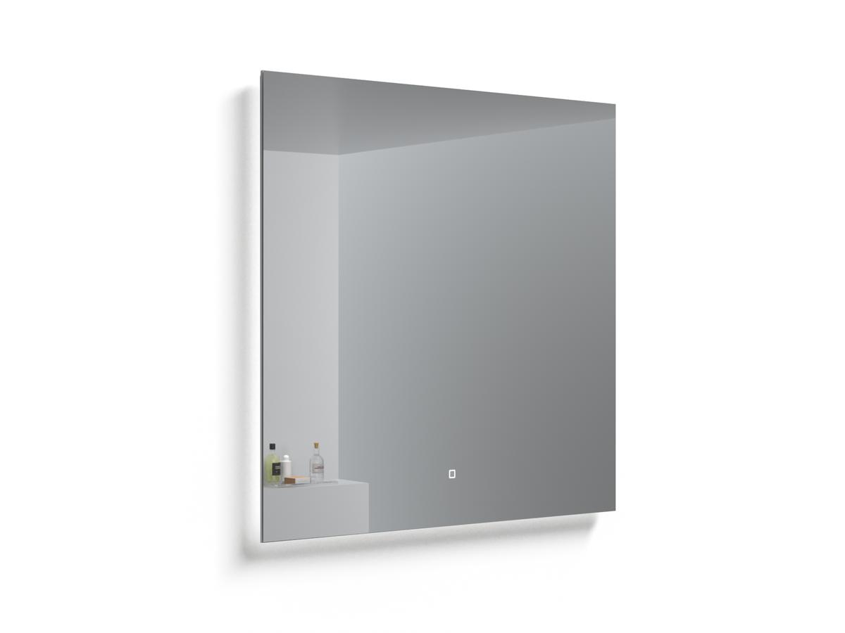 Kame Gama Badmeubelset - Brown Oak - Inclusief Spiegel - 80 cm