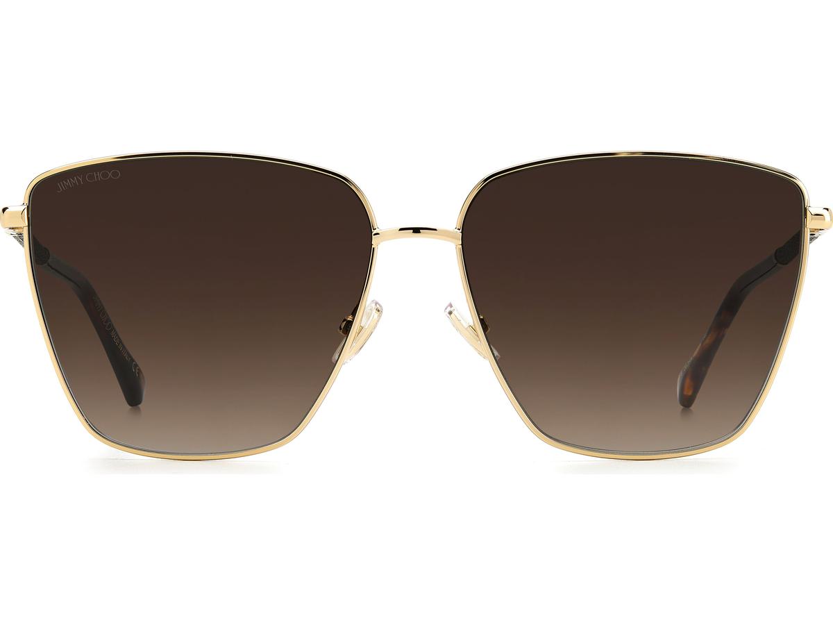 Jimmy Choo Lavi-S Zonnebril Gold Havana - Damesmodel
