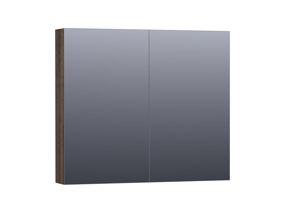 Brauer Dual 80 Spiegelkast - 80 cm - Legno Viola