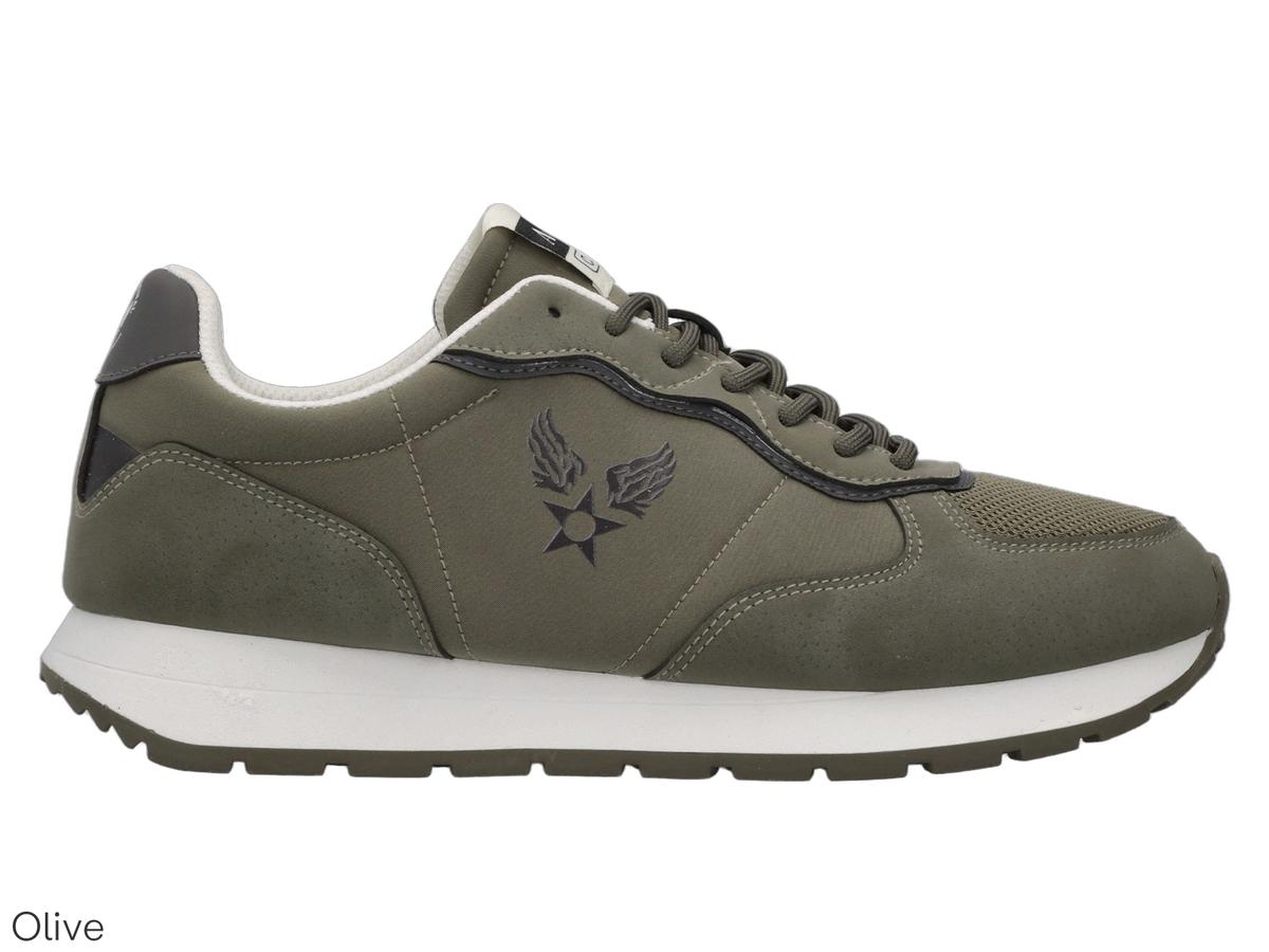 Avirex Vivian003 Sneakers Heren - Maat 43 - Olive Groen