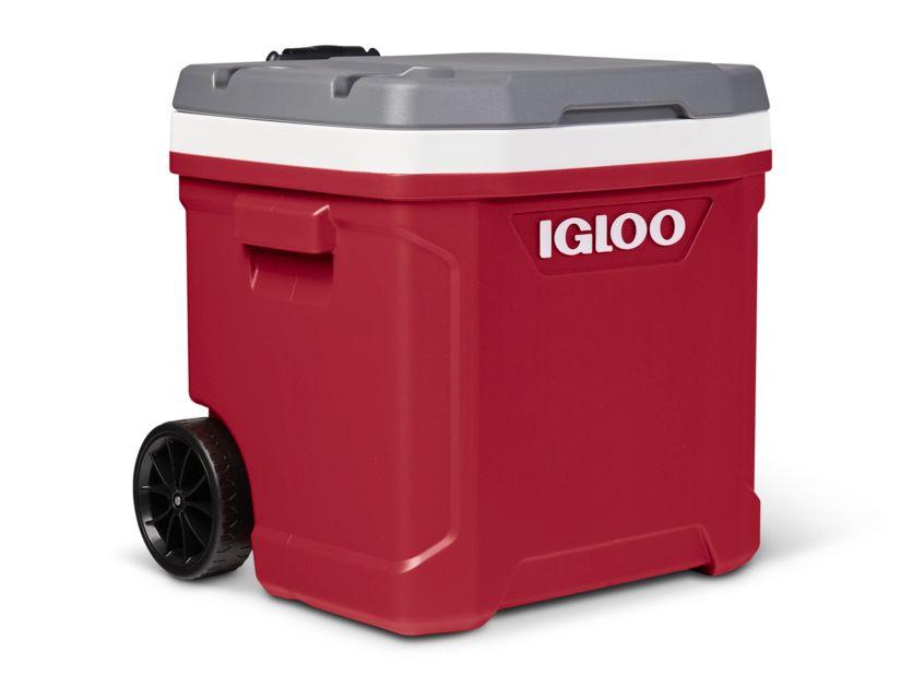 Igloo Latitude 60QT Roller Koelbox - 56 Liter - Rood