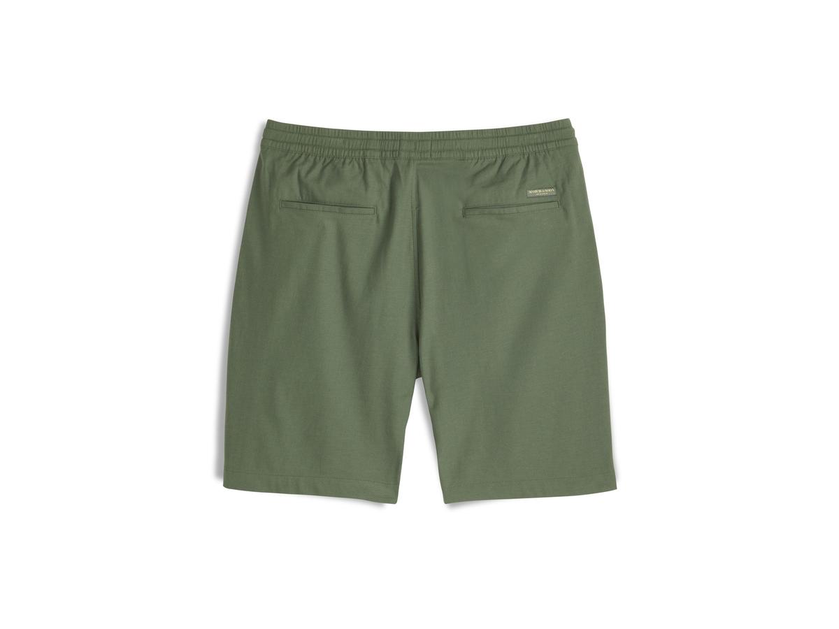Scotch and Soda Elastic Short Mix 22453 - Olive/Khaki - Maat XXL