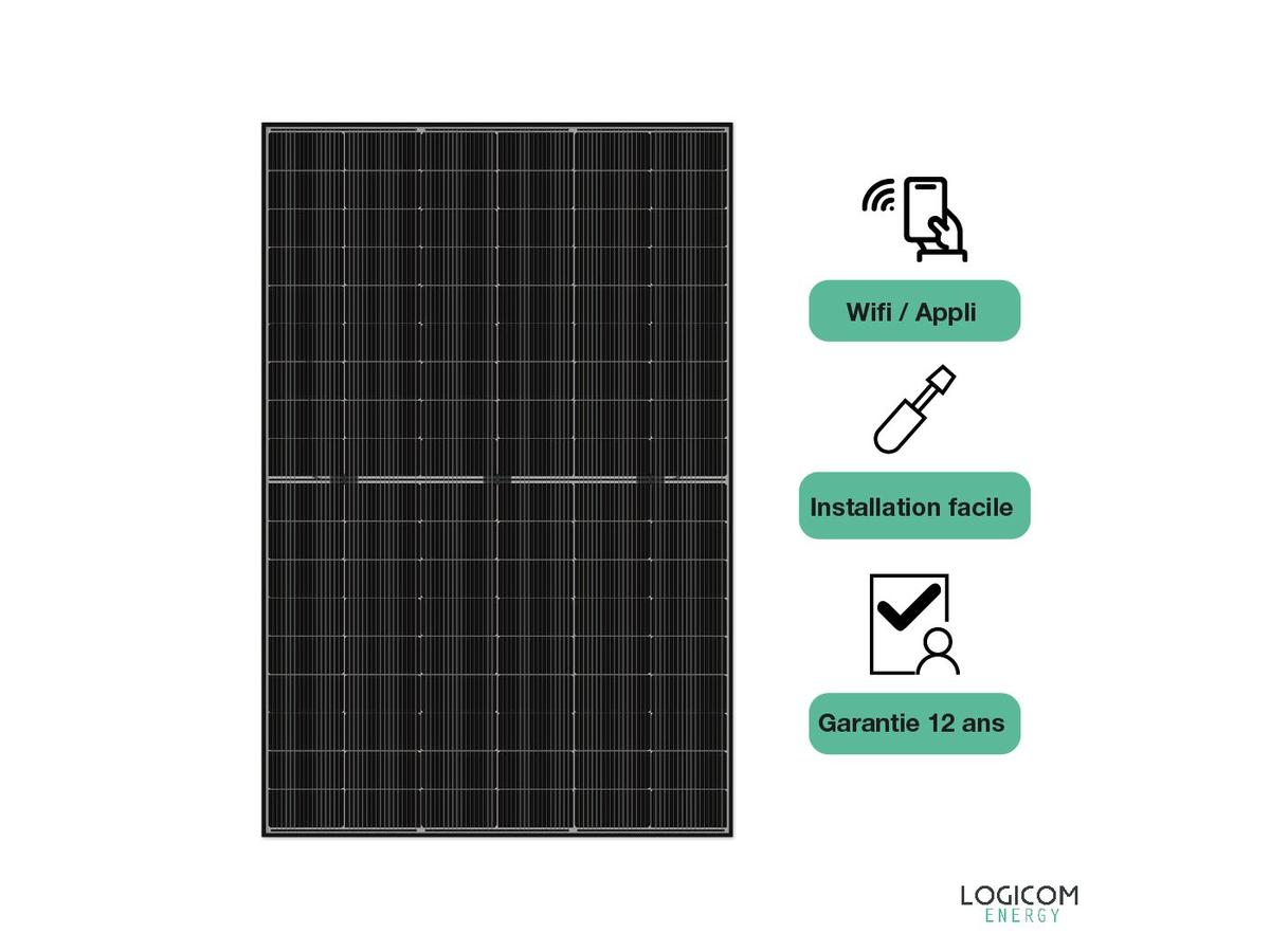 Logicom Solar Kit 860 W - Zonnepaneel Set - 860 Watt - Zwart