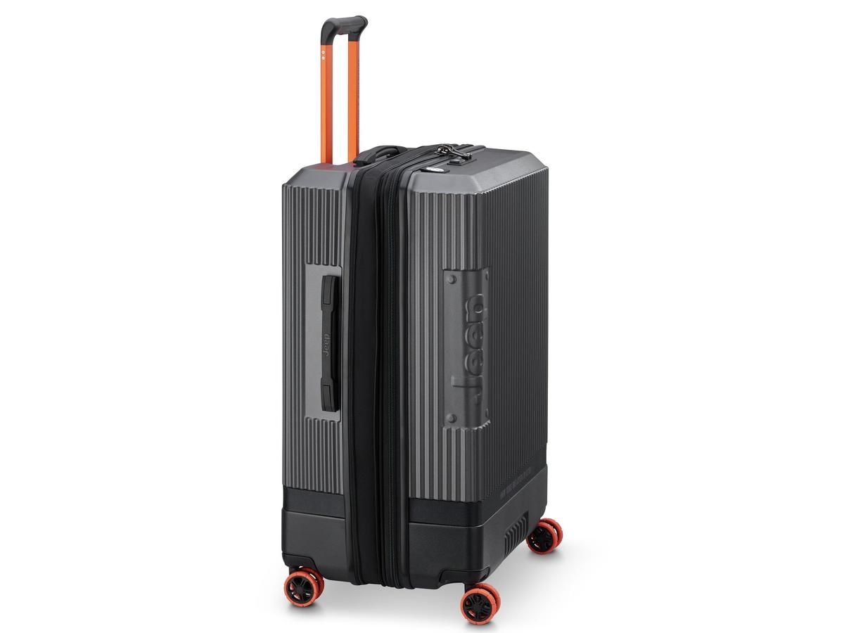 Jeep Uitbreidbare Trolley XL - 81 cm - Silver