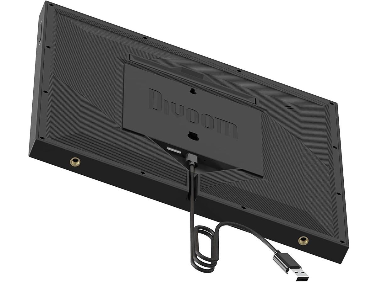 Divoom Digital Photo Frame - Modern Design - Zwart - 7 inch