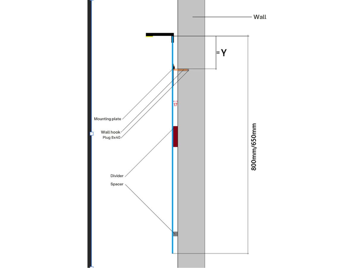 LoooX Badkamerspiegel met LED Licht - Verlichte Spiegel - 70 x 90 cm