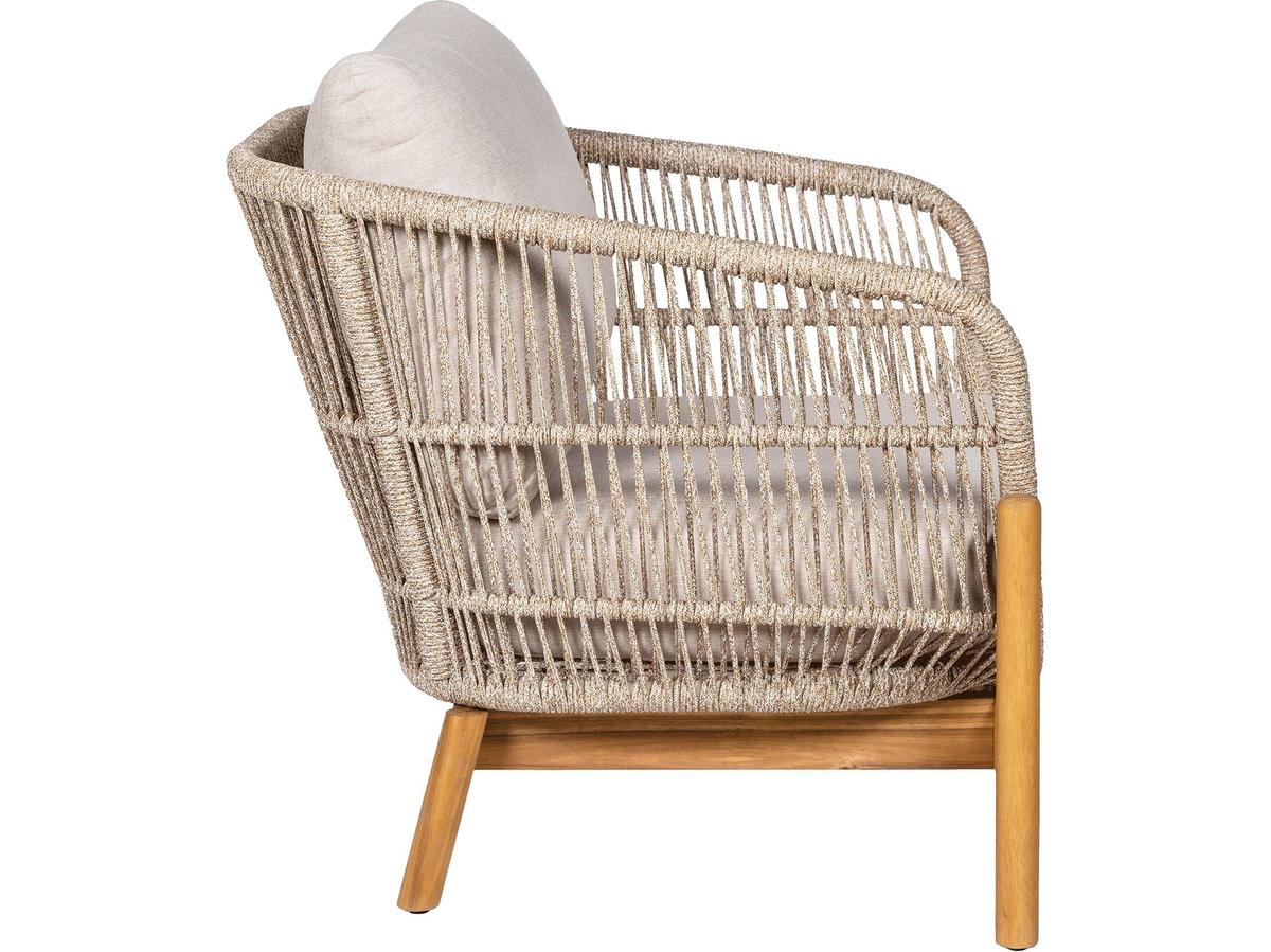 House Nordic Terracina Loungestoel - Grijs - 80x70x75 cm