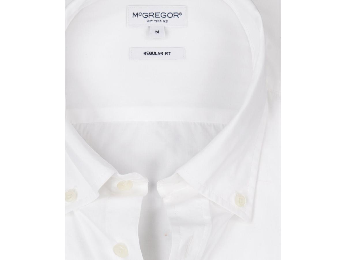 McGregor Stretch Poplin Shirt Heren XL Dark Olive 5103 MM999.6001.01