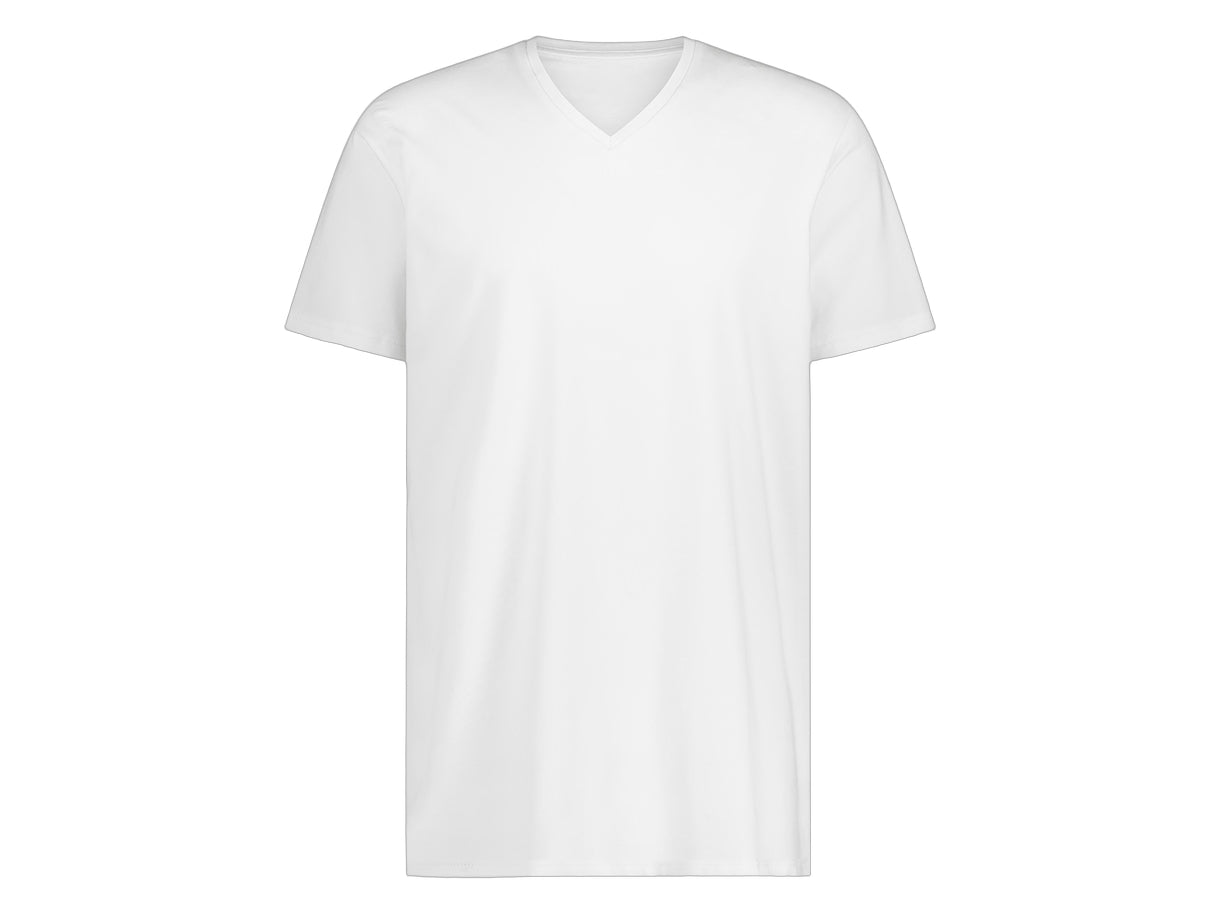 LebasQ Bamboo T-Shirt 3-pack - zwart - maat M - V-hals heren