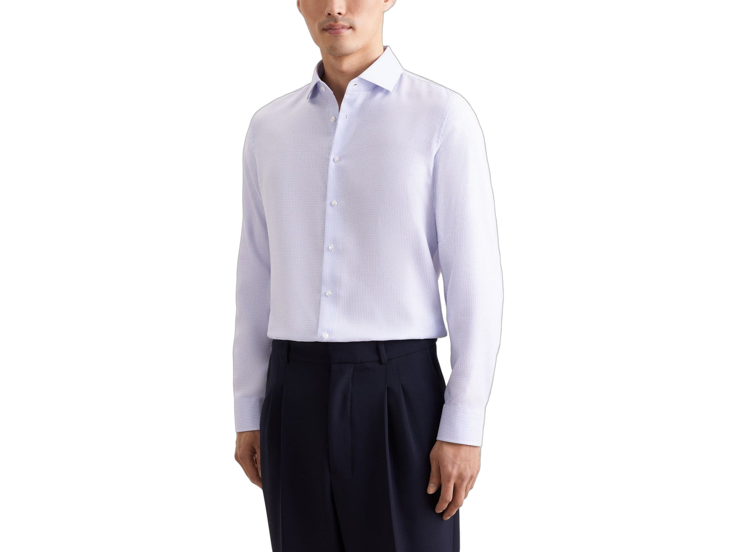 Seidensticker Spread Kent Overhemd - Slim Fit - Rose - Normale Mouwlengte - maat 42