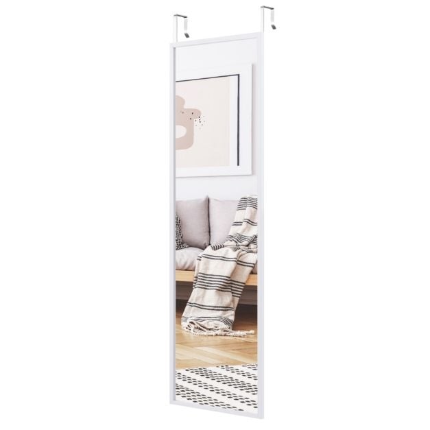 Coast Spiegel - Ijzer - 2 Sets - Hoogte Verstelbare -Haken - 107cm x 36,5cm