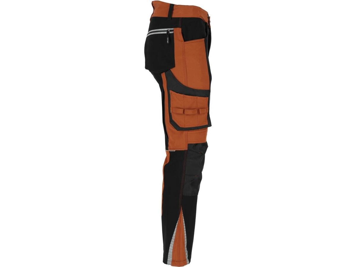 Lahti Werkbroek Pants Stretch - Brown-Black - maat M