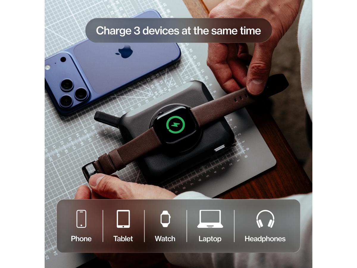 iBOOD SmartCharge Pro Powerbank - 15.000 mAh - 60 W - Zwart