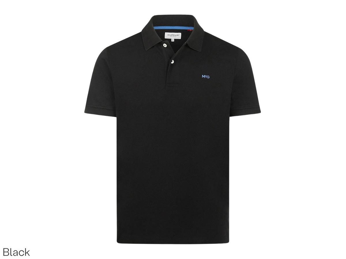 McGregor Klassiek Poloshirt Heren XXL Black MM999.9001.01C