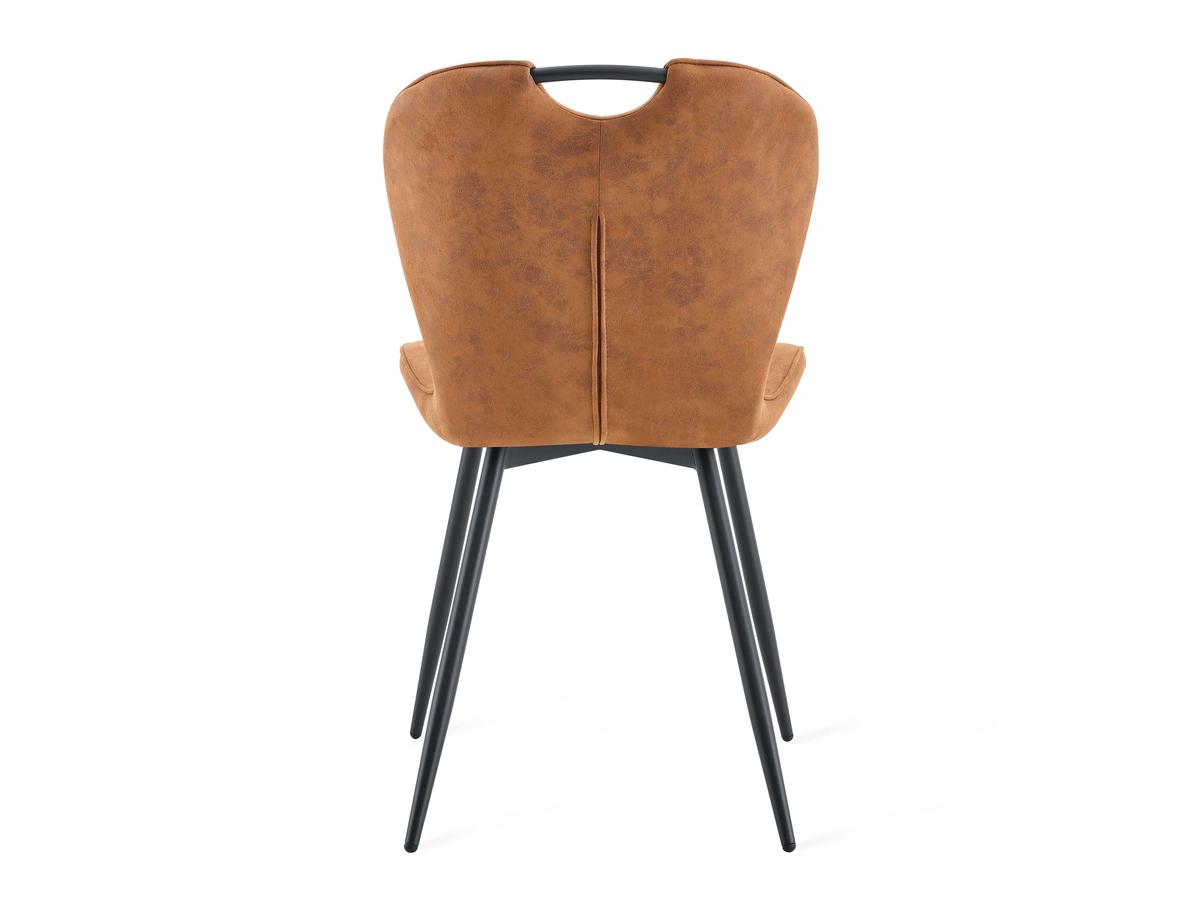 Multifurn Sten Eetkamerstoel - Microleder Cognac - Duopack 2 stuks