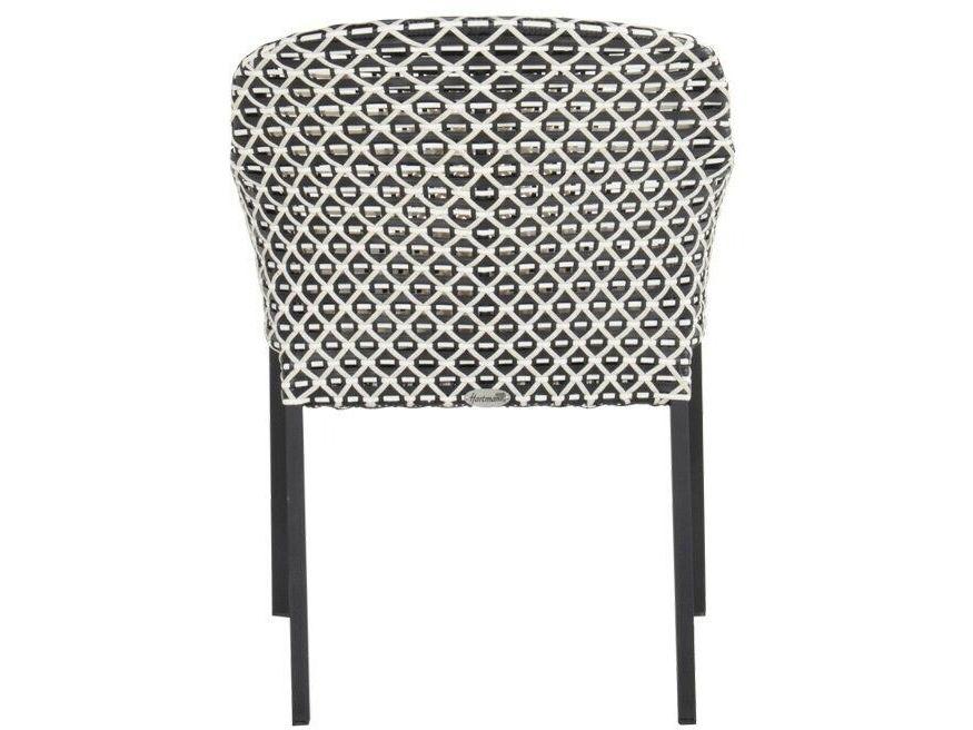 Hartman Kelly Dining Tuinstoel - Rotan - White-Black