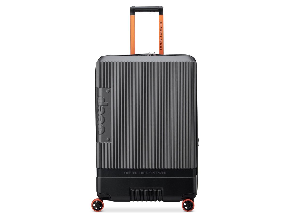 Jeep Uitbreidbare Trolley XL - 81 cm - Silver