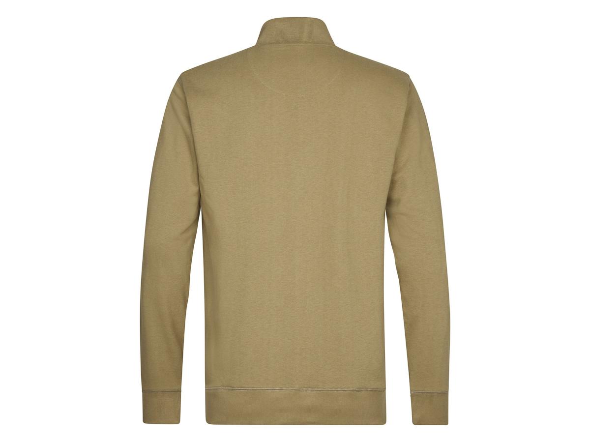 Petrol Industries Vest Navy Blue M-1060-SWC110-5178-S - Heren Sweater Collar Zip Maat M