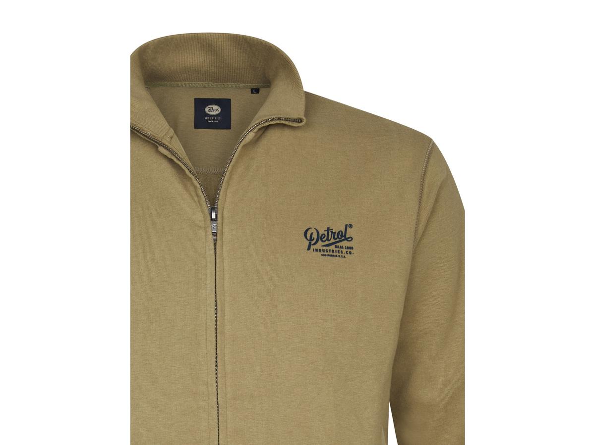 Petrol Industries Vest Navy Blue M-1060-SWC110-5178-S - Heren Sweater Collar Zip Maat M