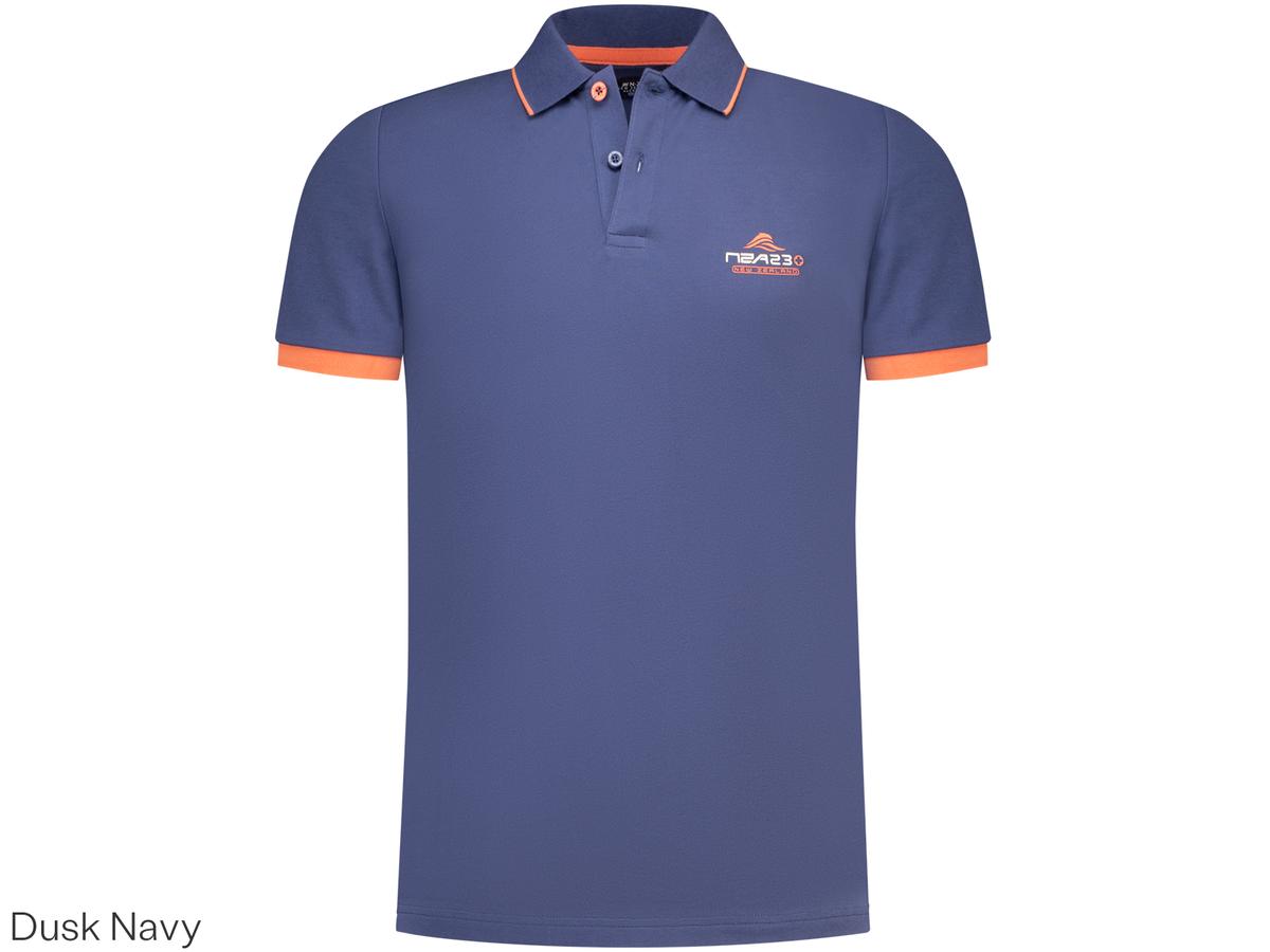New Zealand Auckland Stretch Poloshirt L Mellow Army - 1741 26DS151 POLO STRETCH NZA