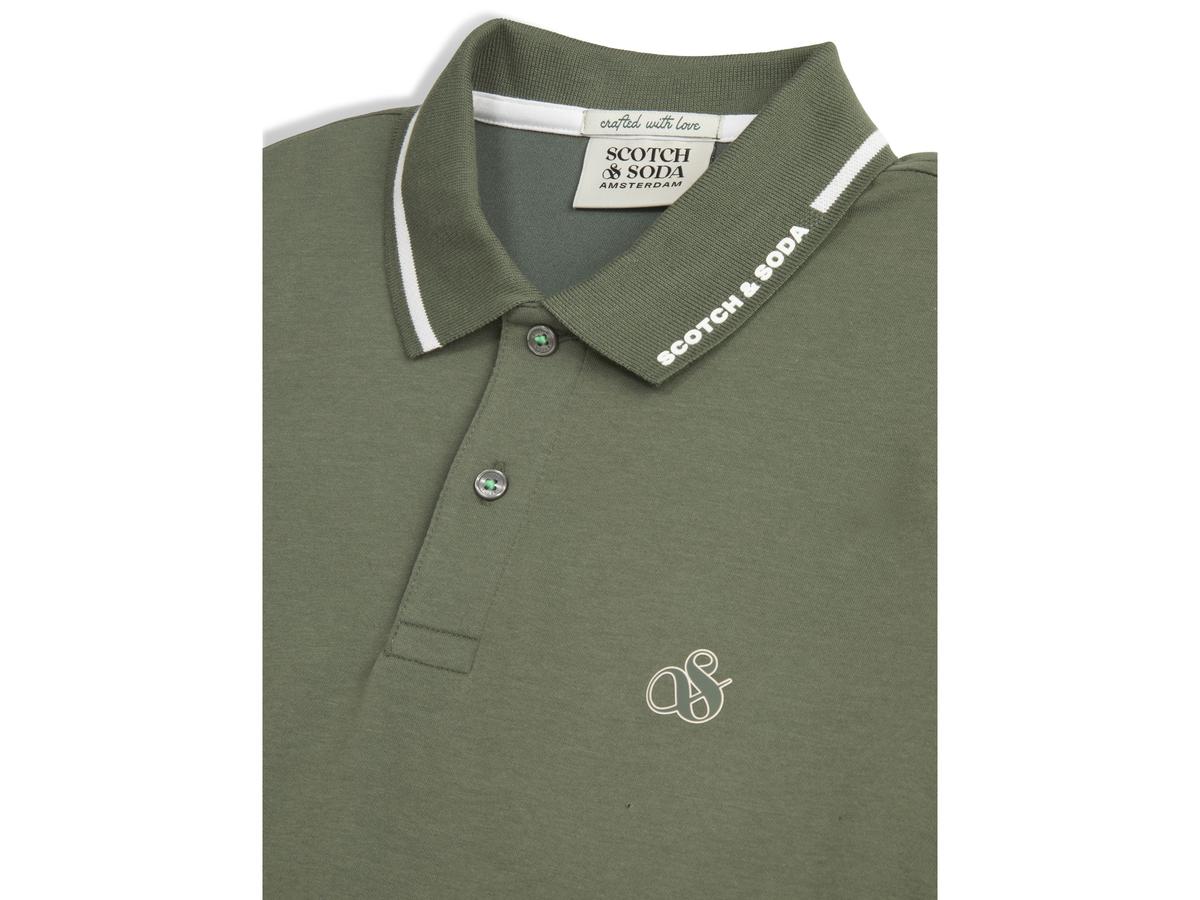Scotch & Soda Tipped Poloshirt XL Black/Blue SSP26VMB-21151 SSP26VMT-21151