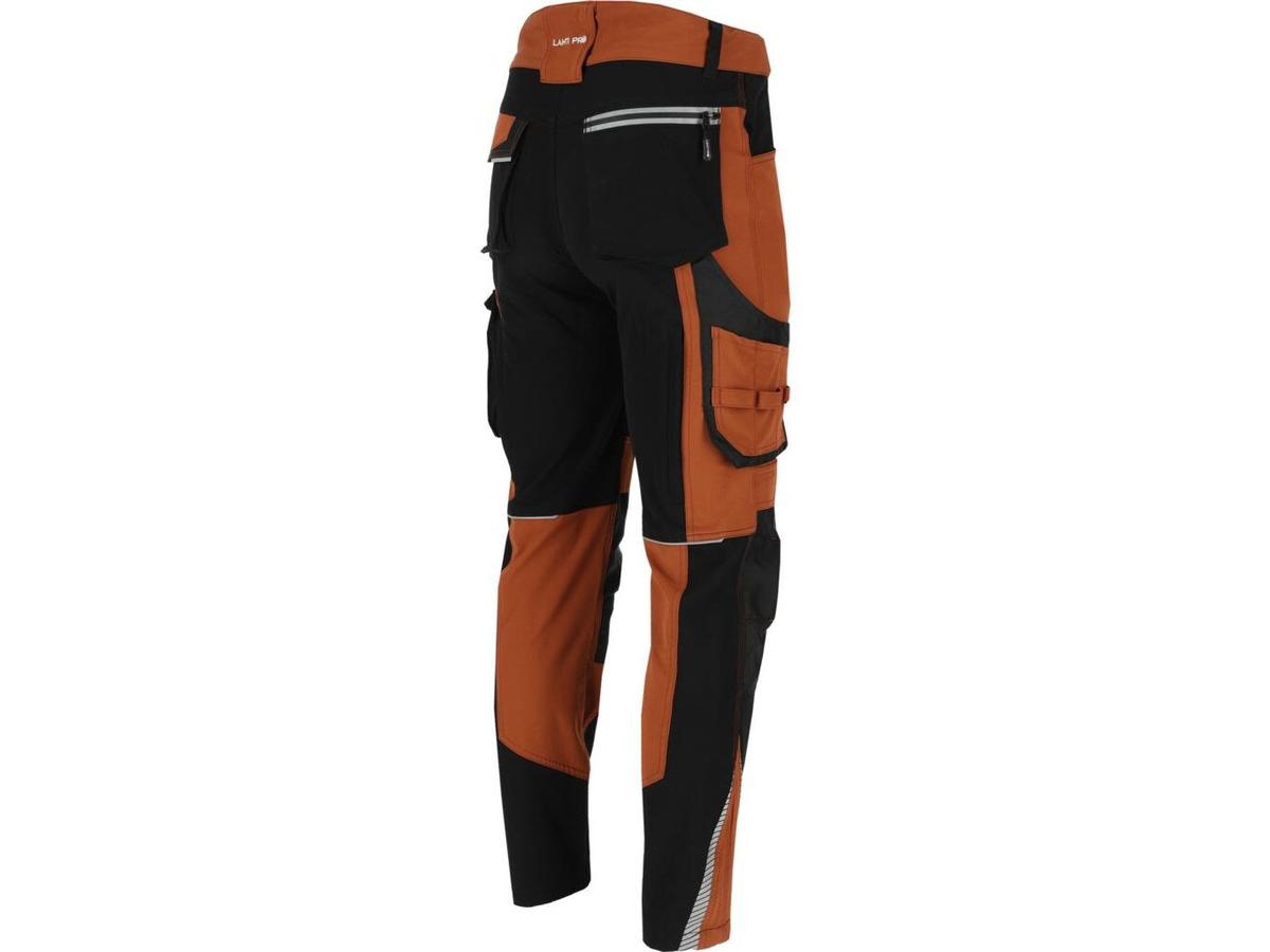 Lahti Werkbroek Pants Stretch - Brown-Black - maat M
